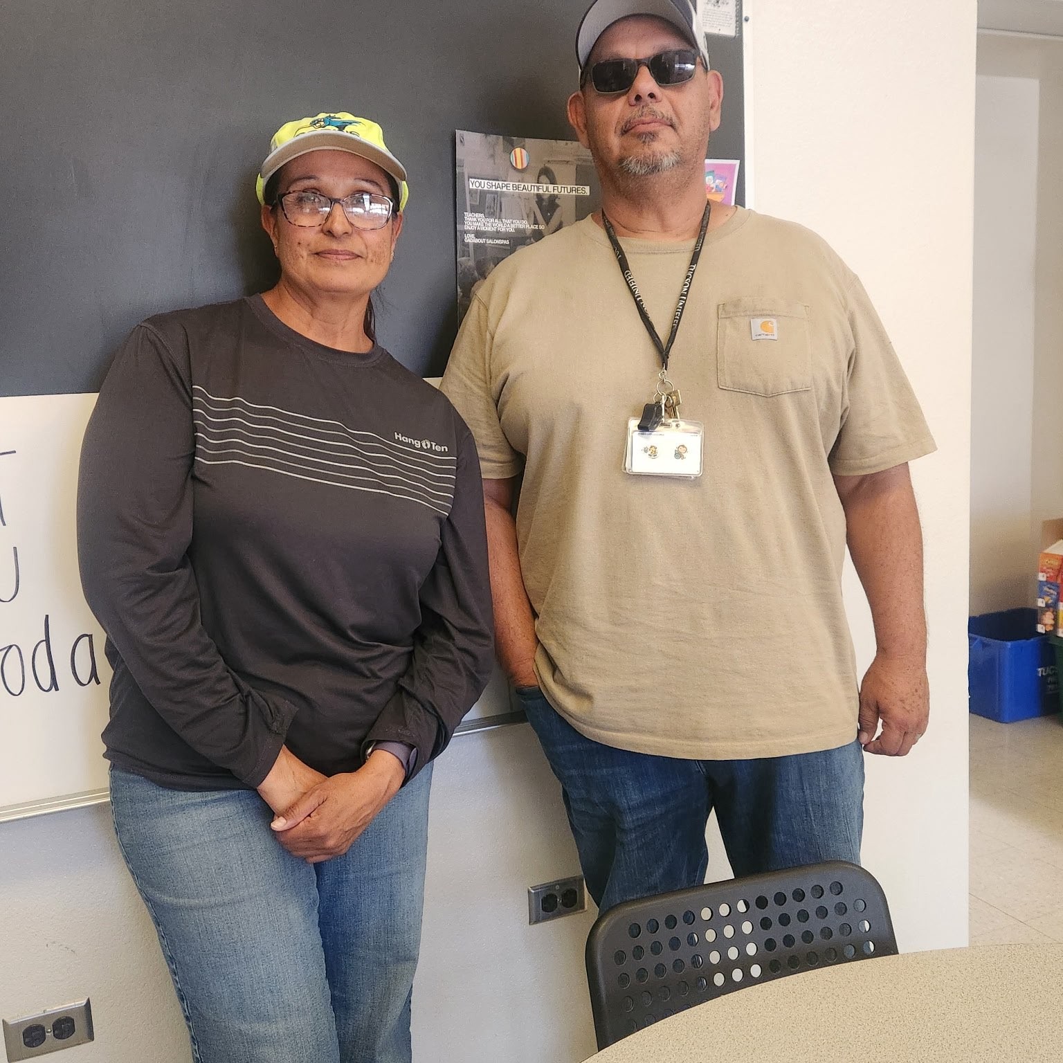 Christine Castro and Jose Arena