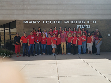 The Amazing staff at Robins K-8